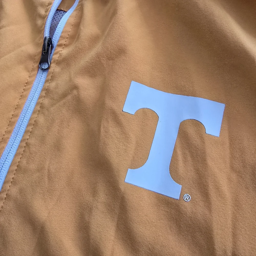 Tennessee Volunteers Colosseum Full-Zip Wind Jacket - Tennessee Orange SZ XL - Picture 7 of 7